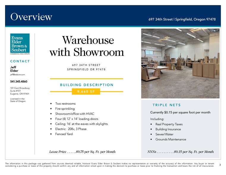 697 34th St, Springfield, OR à louer - Photo du bâtiment - Image 3 de 6