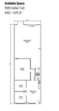 11005 Indian Trl, Dallas, TX for lease Floor Plan- Image 1 of 1