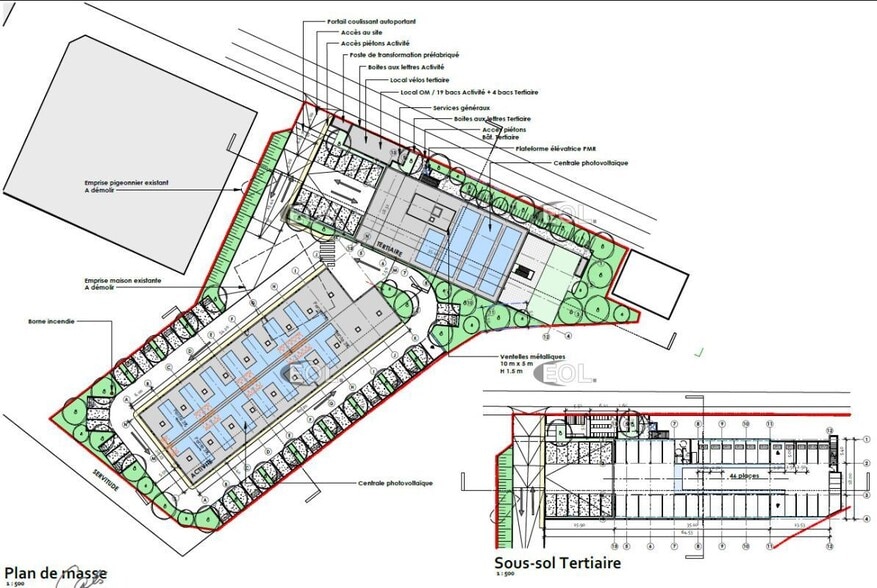 Local d'activités dans Marseille à vendre - Plan de site - Image 3 de 3