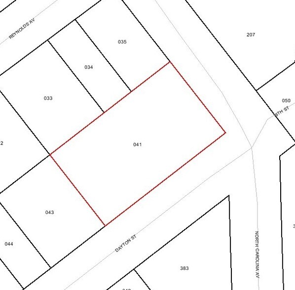 3265 N Carolina Ave, North Charleston, SC à louer - Plan cadastral - Image 2 de 23