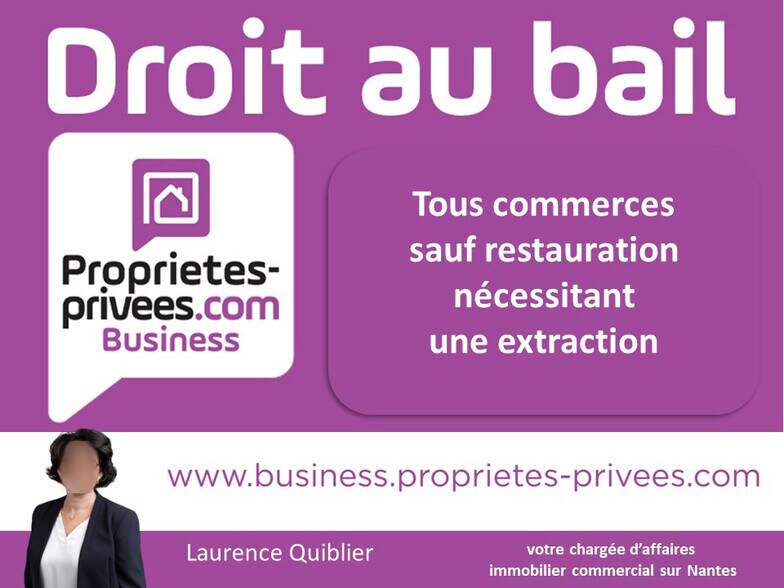 Commerce de détail dans Nantes à louer - Photo du bâtiment - Image 2 de 6