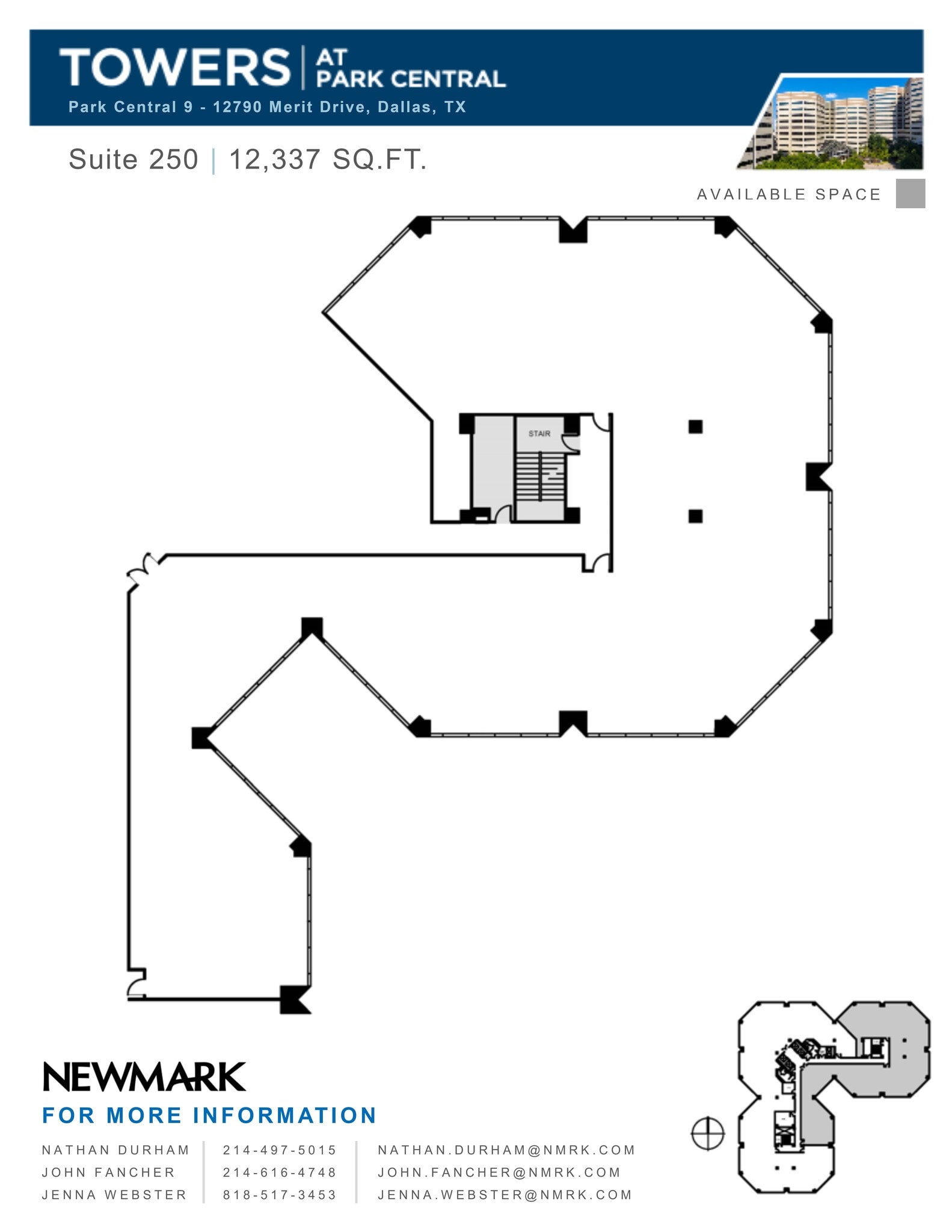 12750 Merit Dr, Dallas, TX for lease Site Plan- Image 1 of 1