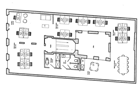 125 Rue D'Aboukir, Paris à louer - Plan d’étage - Image 3 de 3