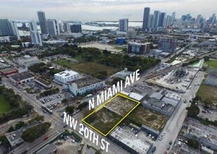 1984-1990 N Miami Ave, Miami, FL - Aerial  map view - Image1