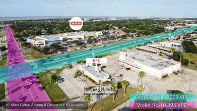 11153 Leopard St, Corpus Christi, TX for lease Aerial- Image 1 of 2
