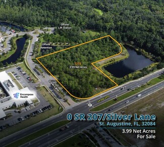 Plus de détails pour 0 SR 207/Silver Lane, Saint Augustine, FL - Terrain à vendre