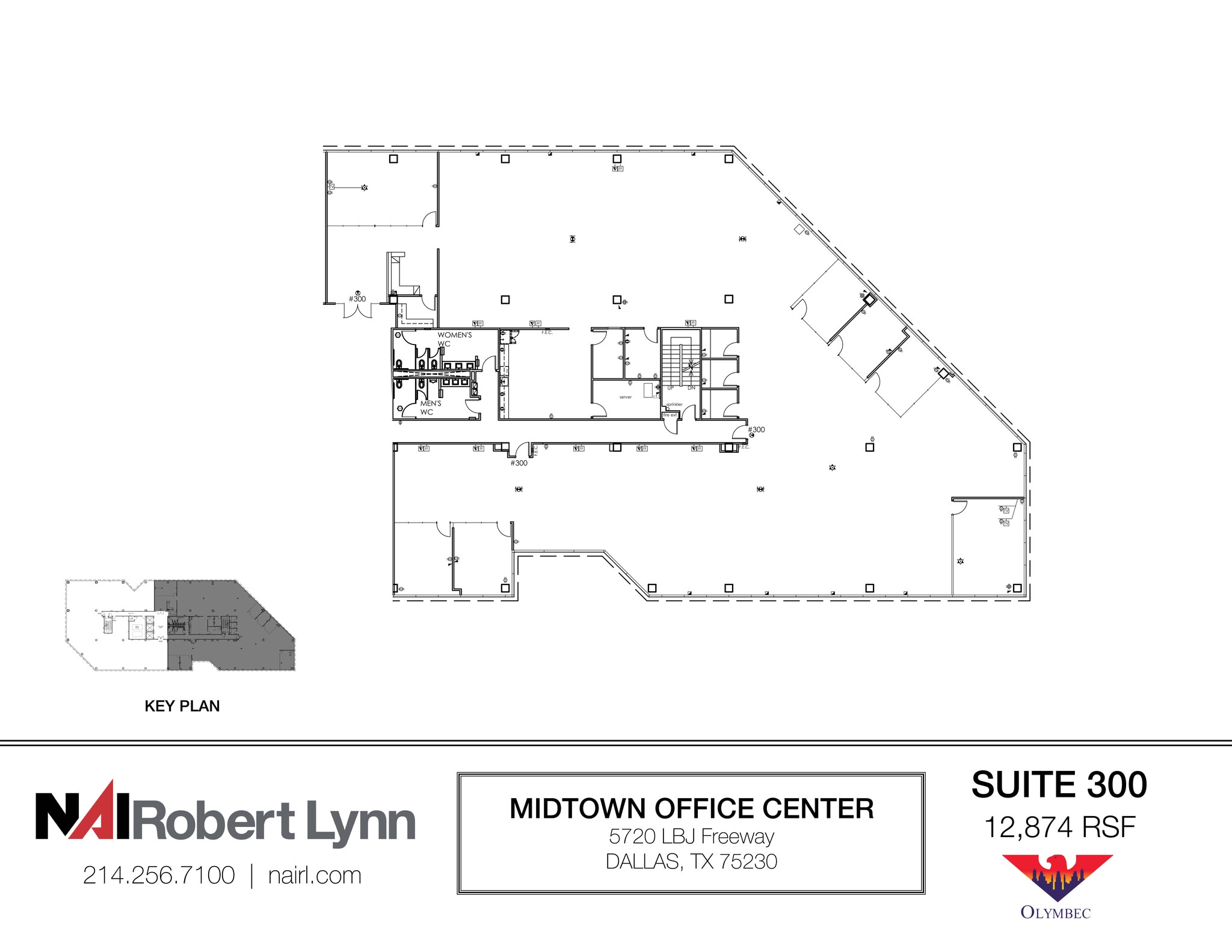 5720 Lyndon B Johnson Fwy, Dallas, TX à louer Plan d’étage- Image 1 de 1