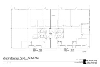 12625 Wetmore Rd, San Antonio, TX for lease Floor Plan- Image 1 of 1