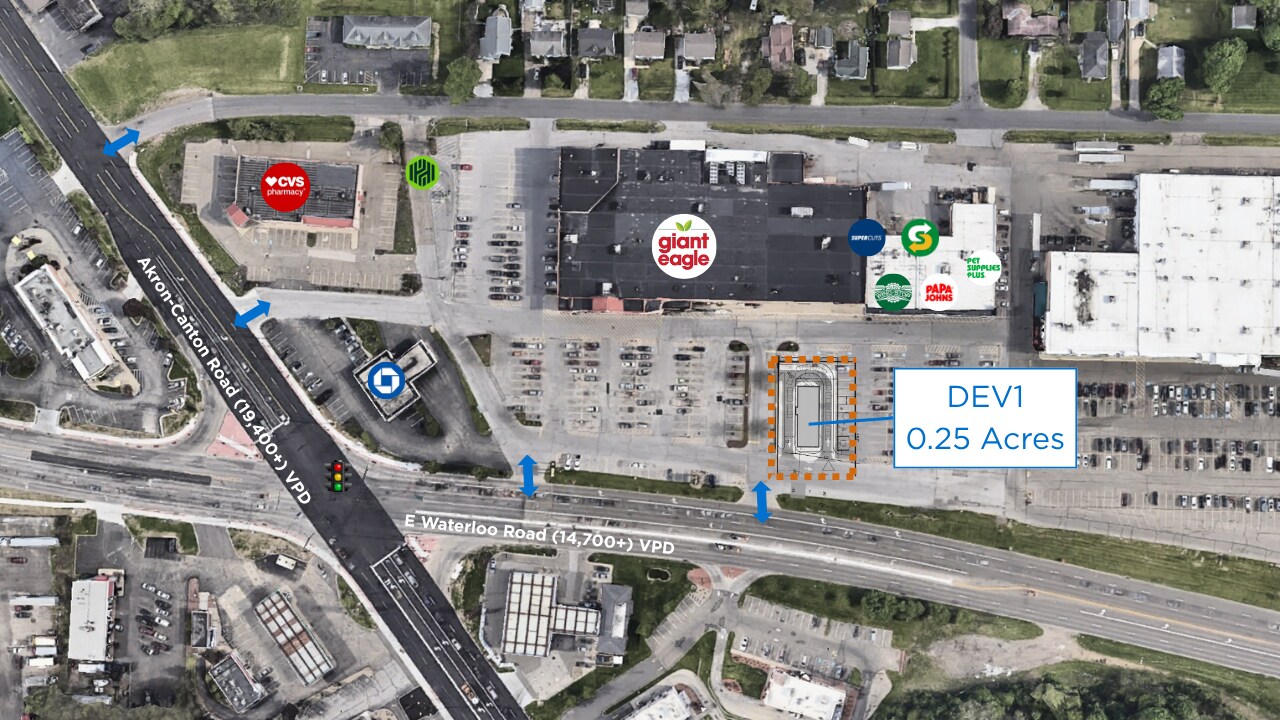 2821 US 224, Akron, OH à louer Plan de site- Image 1 de 4