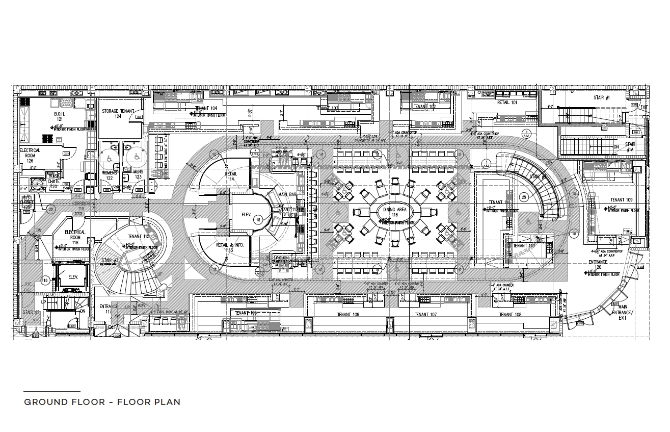 200 E Flagler St, Miami, FL à louer Plan d’étage- Image 1 de 1