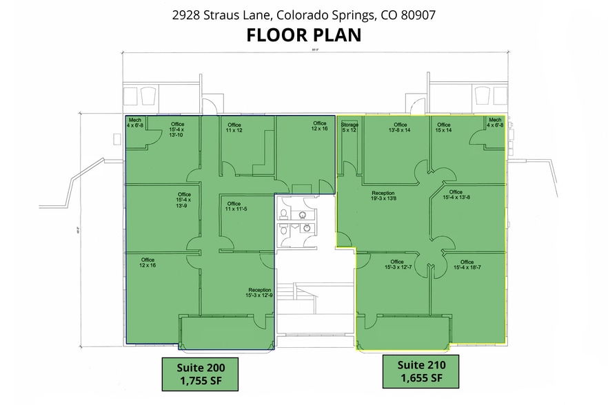 2928 Straus Ln, Colorado Springs, CO for sale - Building Photo - Image 2 of 2