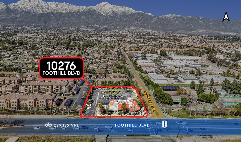 10276 Foothill Blvd, Rancho Cucamonga, CA à vendre - Photo du bâtiment - Image 2 de 10