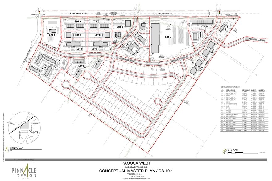 Highway 160 Land (4 way lighted intersections), Pagosa Springs, CO for sale - Other - Image 2 of 18