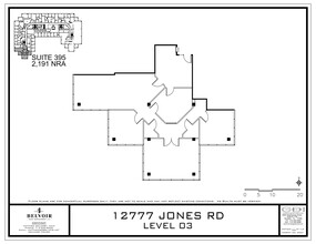 12777 Jones Rd, Houston, TX à louer Plan de site- Image 2 de 2