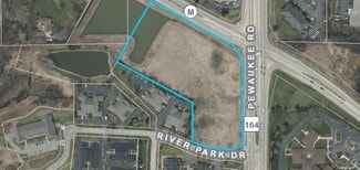 Plus de détails pour HWY 164 & HWY M, Pewaukee, WI - Terrain à vendre