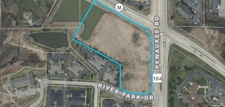 Plus de détails pour HWY 164 & HWY M, Pewaukee, WI - Terrain à vendre