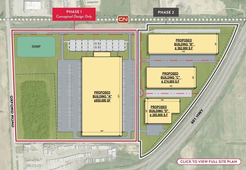 714914 Oxford Road 4, Woodstock, ON à louer - Plan de site - Image 2 de 8