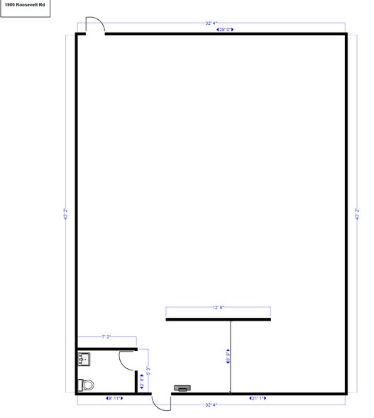 1900 W Roosevelt Rd, Broadview, IL à louer - Photo du bâtiment - Image 3 de 3