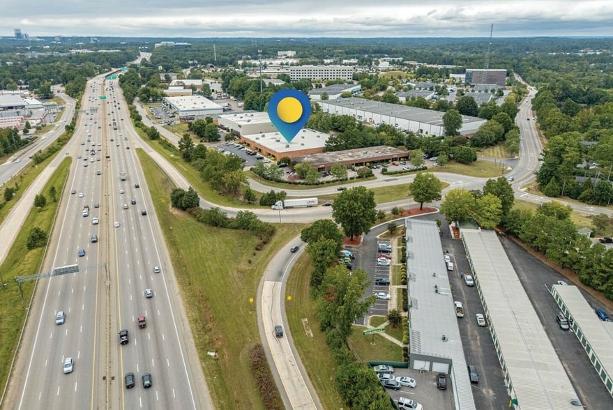 2701-2709 Noblin Rd, Raleigh, NC for lease - Aerial - Image 2 of 9