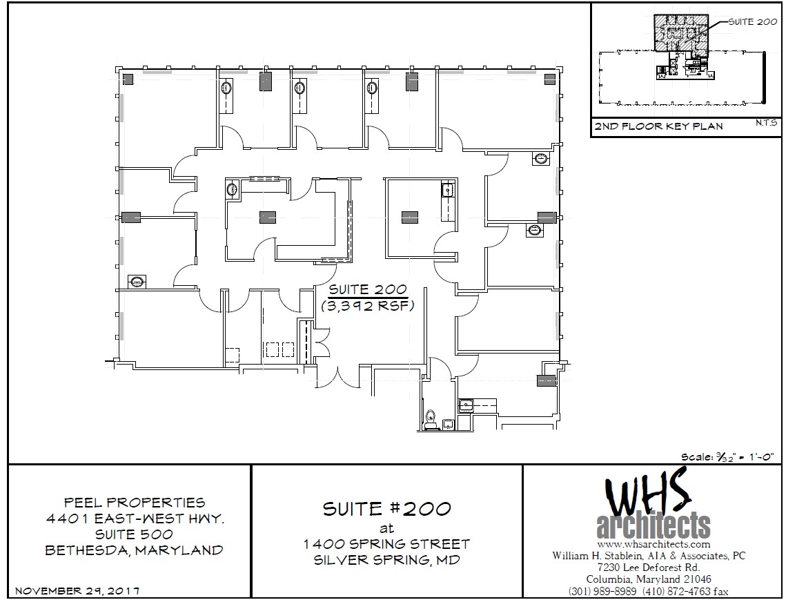 1400 Spring St, Silver Spring, MD à louer Plan d  tage- Image 1 de 1