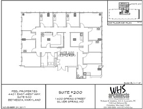 1400 Spring St, Silver Spring, MD à louer Plan d  tage- Image 1 de 1