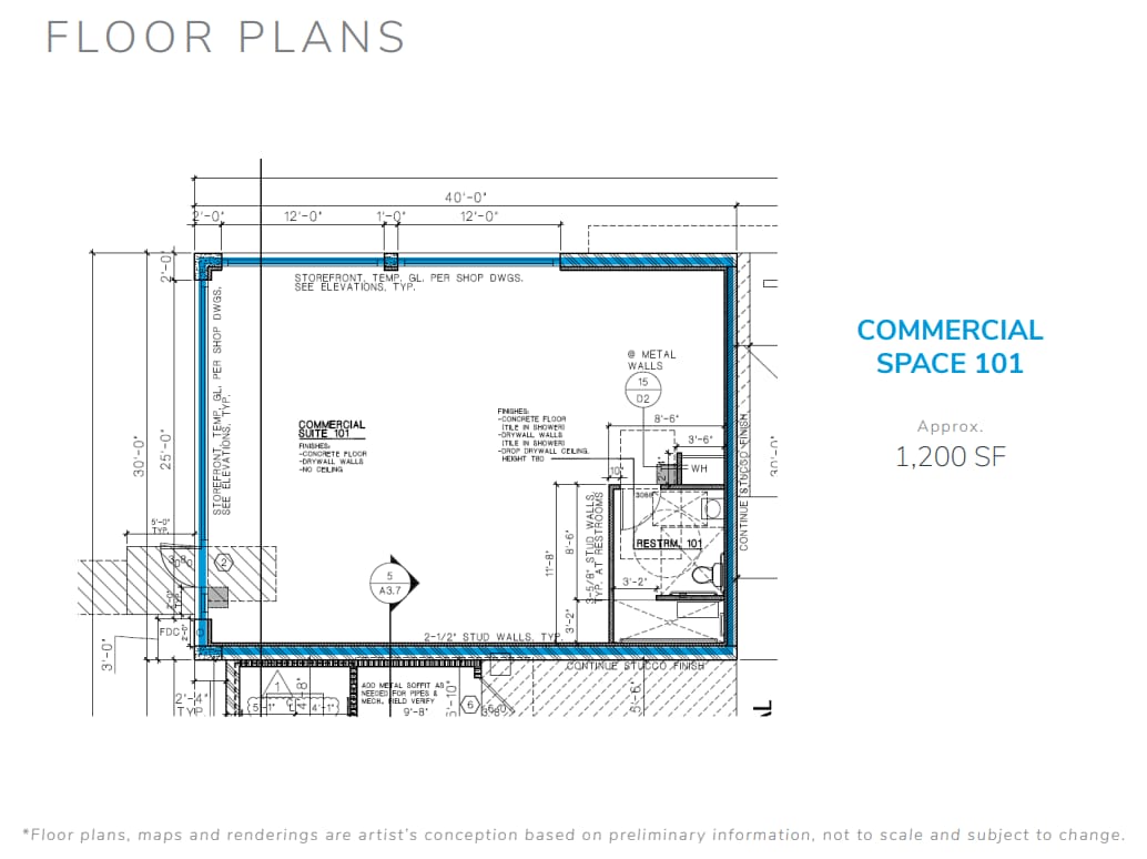 1602 S Coast Hwy, Oceanside, CA 92054 - Unité 101 -  - Plan d’étage - Image 1 of 1