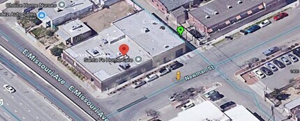 611 Newman St, El Paso, TX - AERIAL  map view