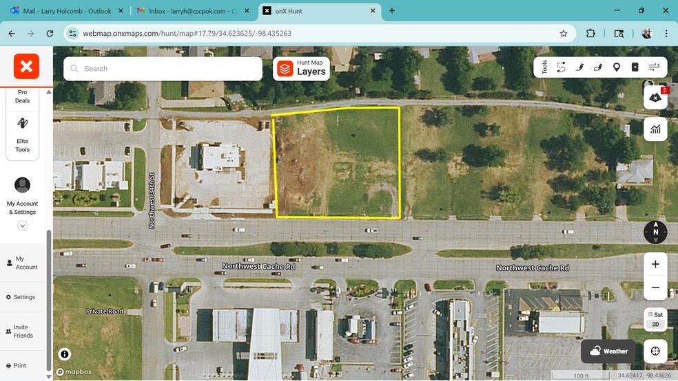 3315-3319 NW Cache Rd, Lawton, OK for sale - Aerial - Image 2 of 3