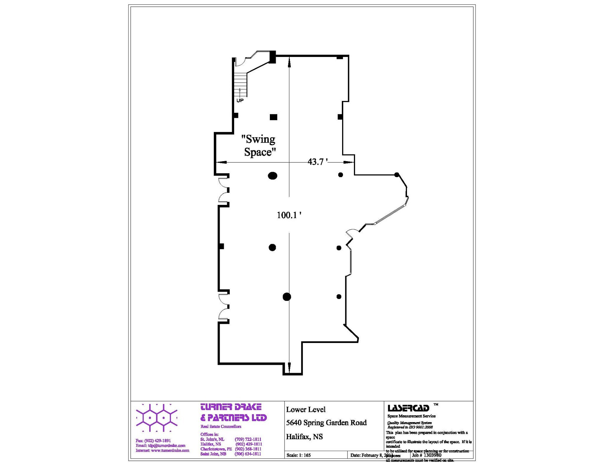 5640 Spring Garden Rd, Halifax, NS à louer Plan d’étage- Image 1 de 1