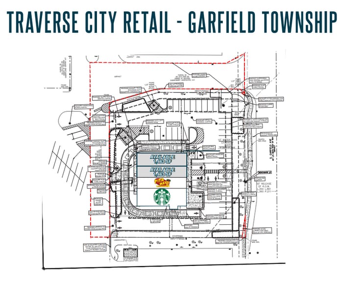 1712 S Garfield Ave, Traverse City, MI à louer - Plan d’étage - Image 2 de 2