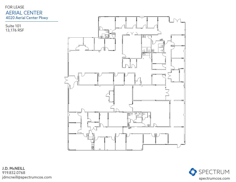 2000 Aerial Center Pky, Morrisville, NC for lease Floor Plan- Image 1 of 1