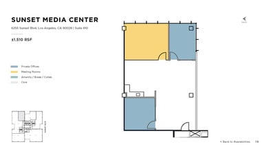 6255 W Sunset Blvd, Los Angeles, CA for lease Floor Plan- Image 1 of 1