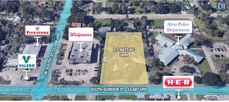 More details for 1610 S Gordon St, Alvin, TX - Land for Lease