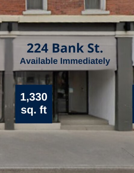 224 Bank St, Ottawa, ON à vendre Photo du bâtiment- Image 1 de 1