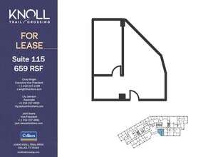 15400 Knoll Trail Dr, Dallas, TX for lease Floor Plan- Image 1 of 1