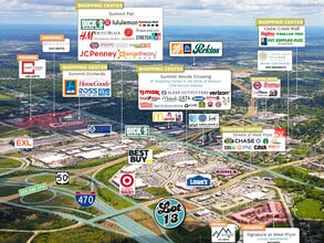 1020 NW Pryor Rd, Lee's Summit, MO - AERIAL  map view