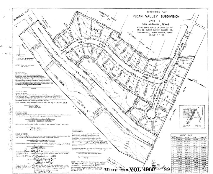 4500 Pecan Valley Dr, San Antonio, TX à vendre - Plan cadastral - Image 3 de 3