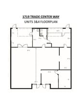 1719 Trade Center Way, Naples, FL for lease Floor Plan- Image 1 of 1