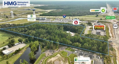 11232 US Highway 280, Ellabell, GA - AÉRIEN  Vue de la carte - Image1