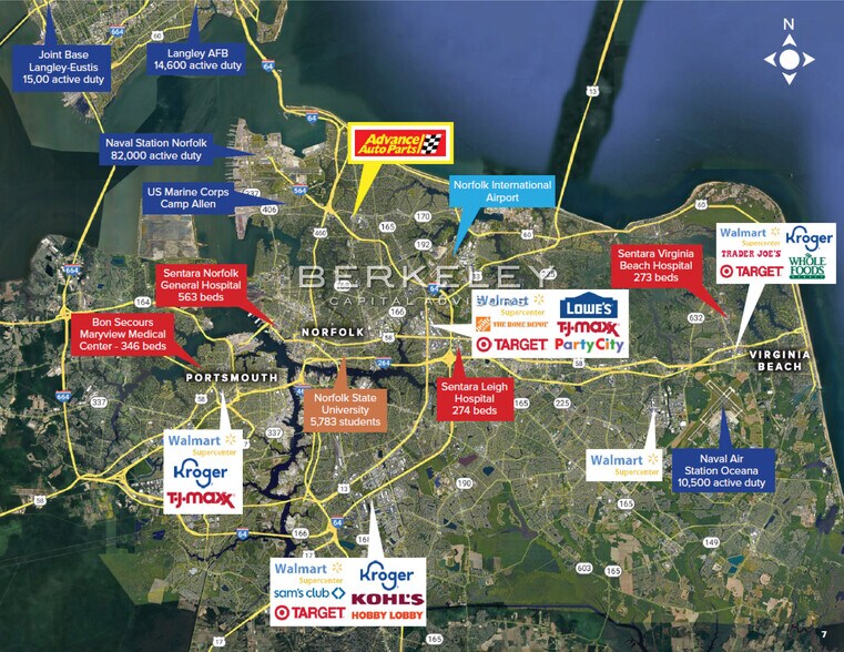 7525 Tidewater Dr, Norfolk, VA à vendre - Photo du bâtiment - Image 2 de 3