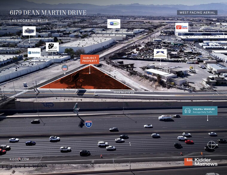 6179 Dean Martin Dr, Las Vegas, NV à vendre - Photo du bâtiment - Image 3 de 20
