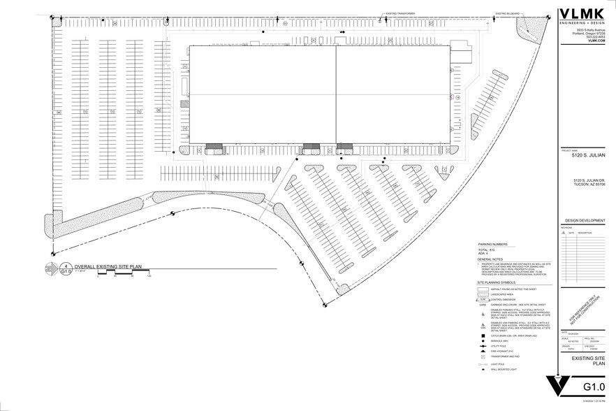 5120 S Julian Dr, Tucson, AZ for lease - Site Plan - Image 3 of 3