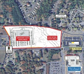 Plus de détails pour Great Mills Rd, Lexington Park, MD - Terrain à louer