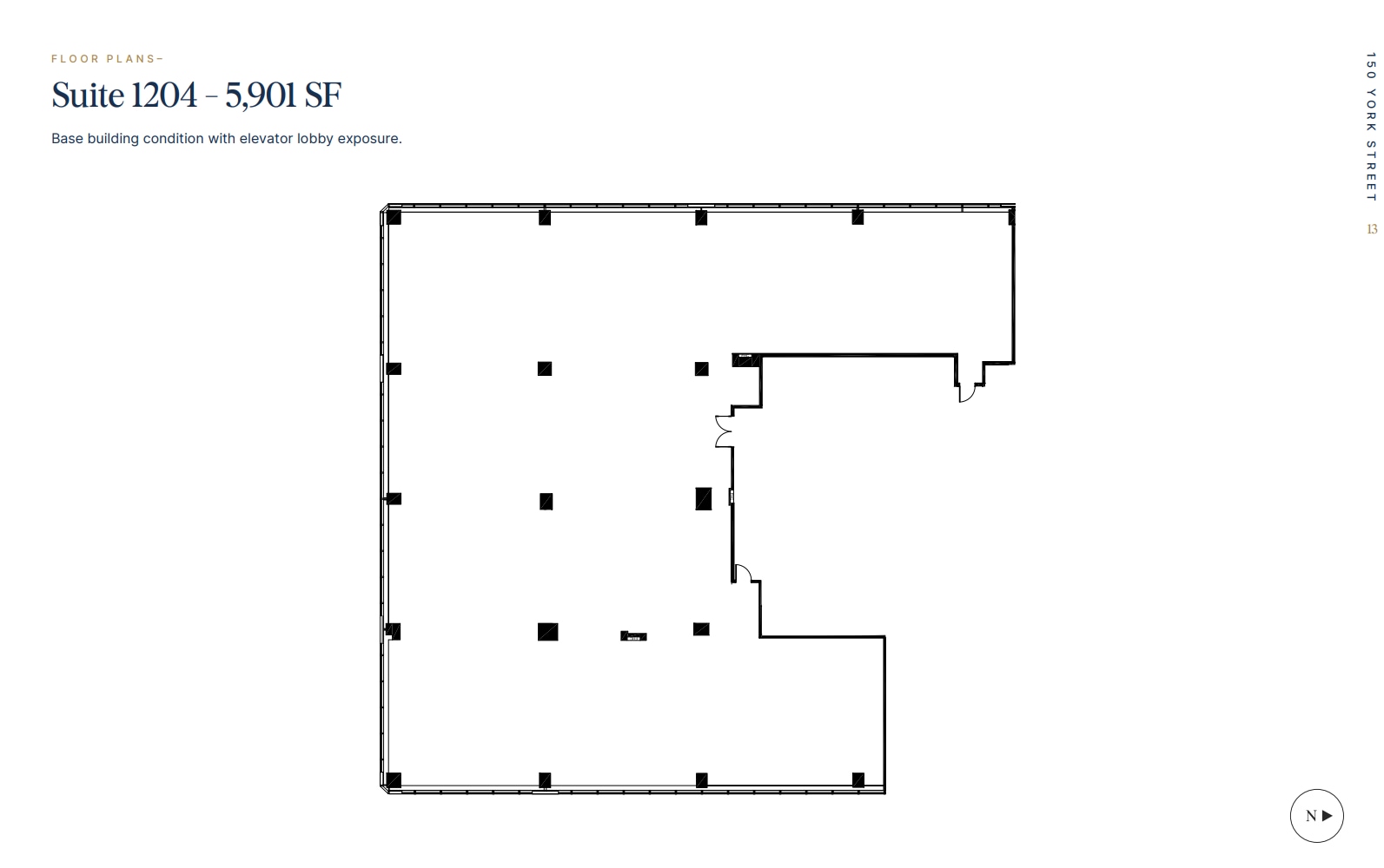 150 York St, Toronto, ON for lease Floor Plan- Image 1 of 1