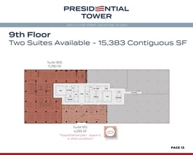2550 S Clark St, Arlington, VA à louer Plan d’étage- Image 1 de 1