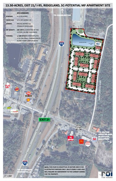 58 Firefly Dr, Ridgeland, SC for sale - Plat Map - Image 3 of 3