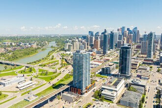 1538 10 Av SW, Calgary, AB - Aérien Vue de la carte - Image1
