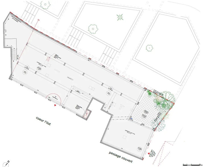 Commerce de détail dans Évry-Courcouronnes à louer - Plan d’étage - Image 2 de 3