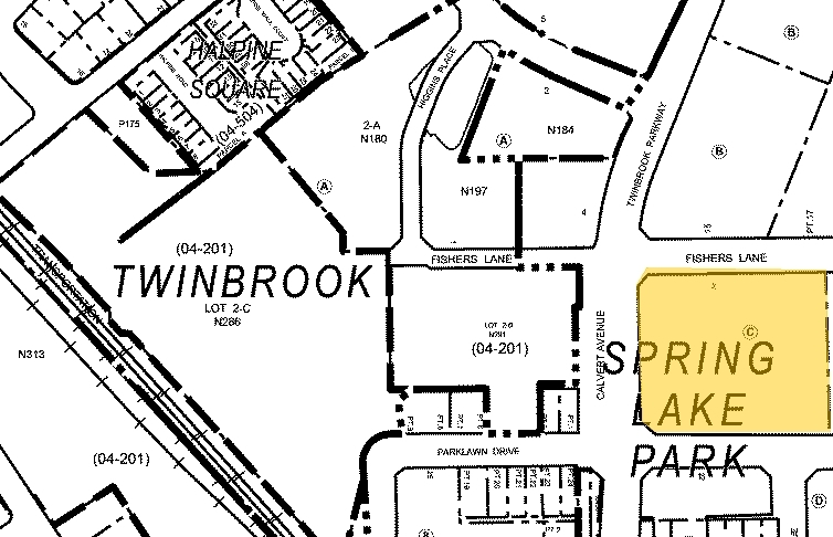 12441 Parklawn Dr, Rockville, MD for sale - Plat Map - Image 3 of 3