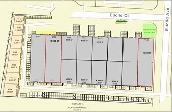 9126-9166 Euclid Ave, Manassas, VA for lease Floor Plan- Image 1 of 1